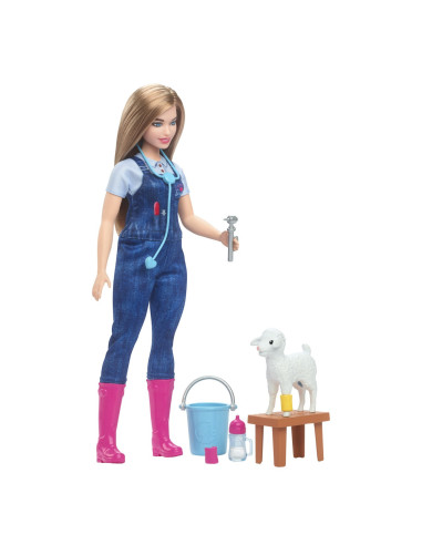 MTHRG42,Barbie Papusa Barbie You Can Be Medic Veterinar
