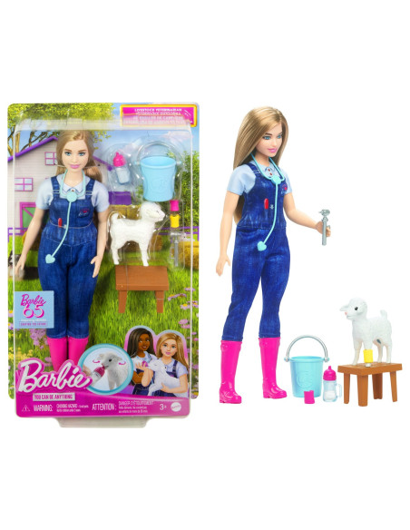 MTHRG42,Barbie Papusa Barbie You Can Be Medic Veterinar
