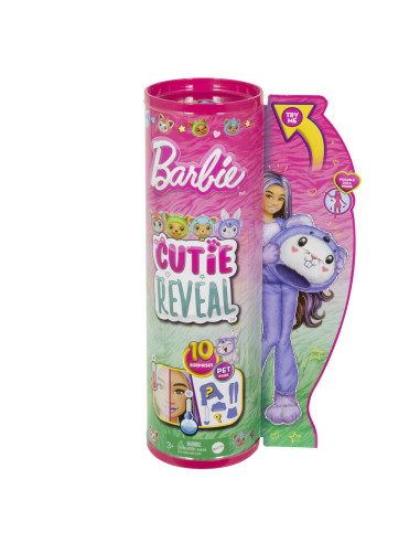 MTHRK26,Barbie Papusa Barbie Cutie Reveal Iepuras Urs Koala