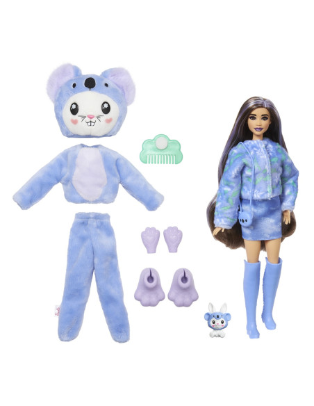 MTHRK26,Barbie Papusa Barbie Cutie Reveal Iepuras Urs Koala