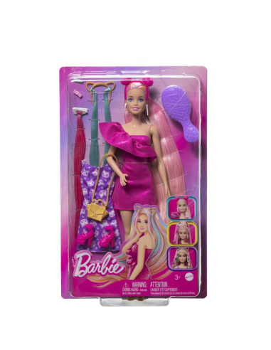 MTJDC85,Barbie Papusa Barbie Fun And Fancy Hair