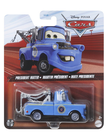 MTDXV29_HTX91,Masinuta Metalica Cars3 Personajul President Mater
