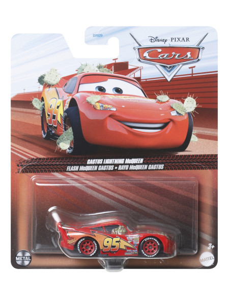 MTDXV29_HTX85,Masinuta Metalica Cars3 Personajul Fulger Mcqueen Cactus