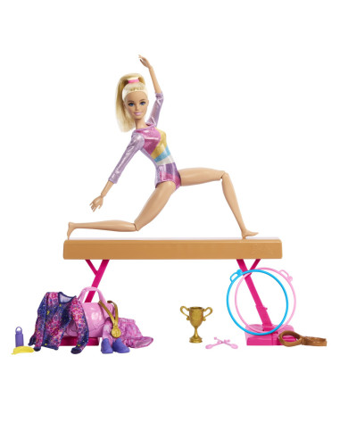 MTHRG52,Barbie Papusa Barbie You Can Be Gimnasta Blonda