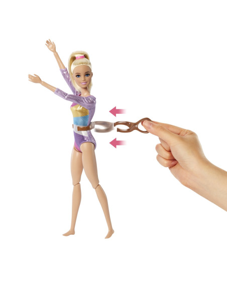 MTHRG52,Barbie Papusa Barbie You Can Be Gimnasta Blonda