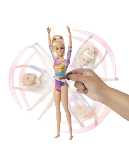 MTHRG52,Barbie Papusa Barbie You Can Be Gimnasta Blonda