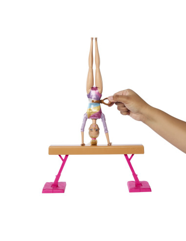 MTHRG52,Barbie Papusa Barbie You Can Be Gimnasta Blonda