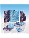 Caiet My.book flex A5, 40 file, 80 g/mp, matematica, Motiv Ladylike birds