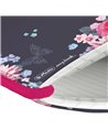 Caiet My.book flex A5, 40 file, 80 g/mp, matematica, Motiv Ladylike flowers