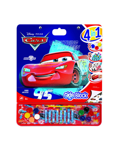VV-1023-62738,Cars Set Pentru Desen Giga Block 4 In 1