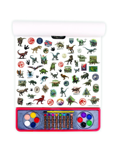 VV-1023-62745,Jurassic World Set Pentru Desen Giga Block 4 In 1