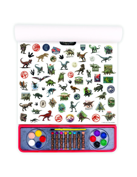VV-1023-62745,Jurassic World Set Pentru Desen Giga Block 4 In 1