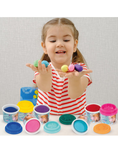 VV-1045-03598,10 Borcanase De Plastilina Frozen In Punga De Plastic