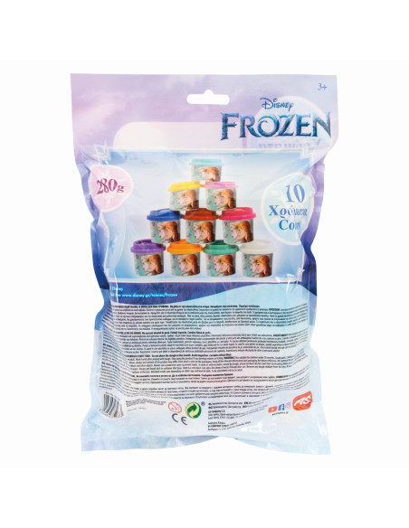 VV-1045-03598,10 Borcanase De Plastilina Frozen In Punga De Plastic