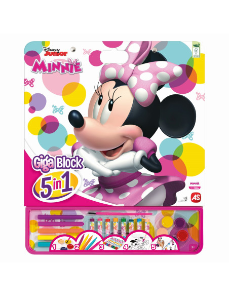 VV-1023-62749,Minnie Set Pentru Desen Giga Block 5 In 1