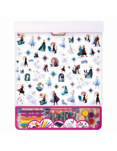 VV-1023-62750,Frozen Set Pentru Desen Giga Block 5 In 1
