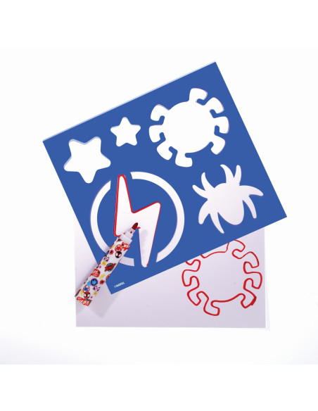 VV-1023-68103,Set De Desen In Rucsac Spidey And His Amazing Friends
