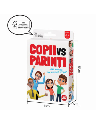 VV-1040-24402,Joc De Carti Copii Vs Parinti