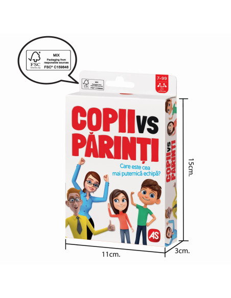 VV-1040-24402,Joc De Carti Copii Vs Parinti
