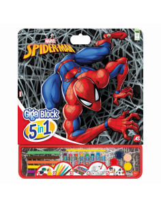 VV-1023-62752,Spider Man Set Pentru Desen Giga Block 5 In 1