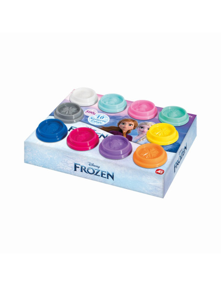 VV-1045-03610,Set 10 Borcanase De Plastilina Frozen In Ambalaj De Carton