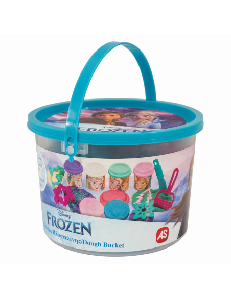 VV-1045-03602,Galetusa Cu 4 Borcanase De Plastilina Si Accesorii Frozen