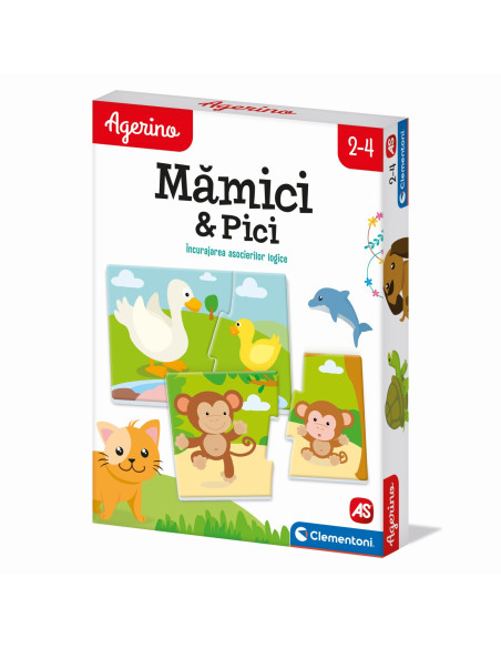 VV-1024-50845,Agerino Joc Educativ Mamici Si Pici