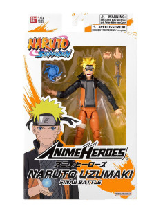 Ban36964,Bandai Figurina Naruto Shippuden Naruto Uzumaki Final Battle 16.5cm