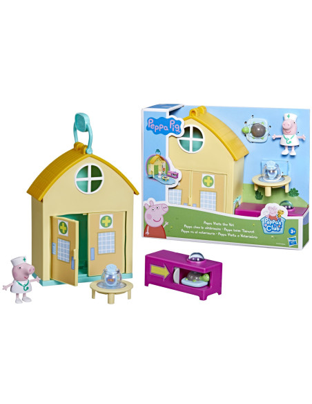 F2168_F3757,Peppa Pig Set De Joaca Cabinet Veterinar
