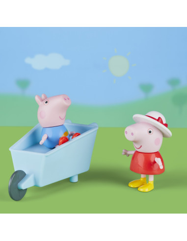 F2189_F3767,Peppa Pig Set Aventura Din Gradina Peppei