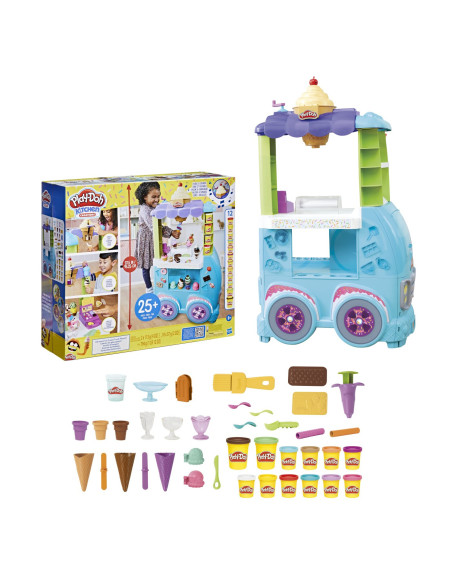 F1039,Playdoh Camion De Inghetata