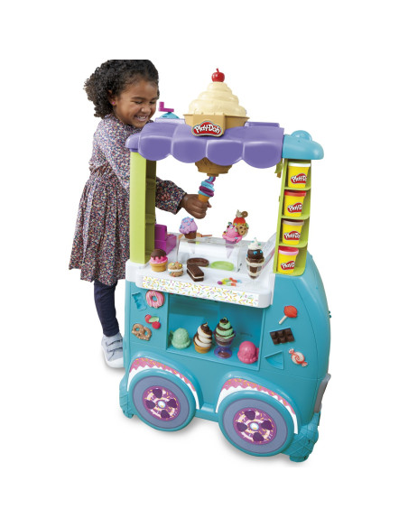 F1039,Playdoh Camion De Inghetata