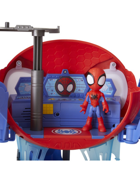 F1461,Spidey Prietenii Extraordinari Set Webquarters