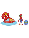 F6775_F7252,Spidey Prietenii Extraordinari Set Masinuta Si Figurina Spidey