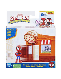 F6688_F8360,Spidey Prietenii Extraordinari City Bloks Set De Constructie Pizzerie