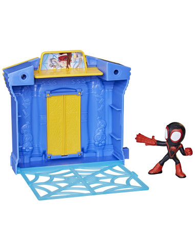 F6688_F8362,Spidey Prietenii Extraordinari City Bloks Set De Constructie Banca