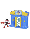 F6688_F8362,Spidey Prietenii Extraordinari City Bloks Set De Constructie Banca