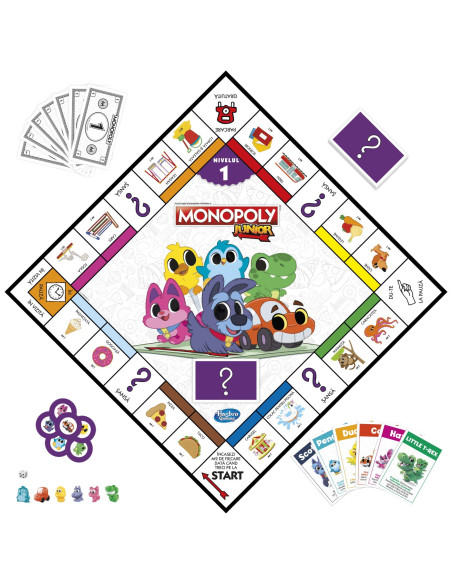 F8562,Monopoly Joc Monopoly Junior Discover