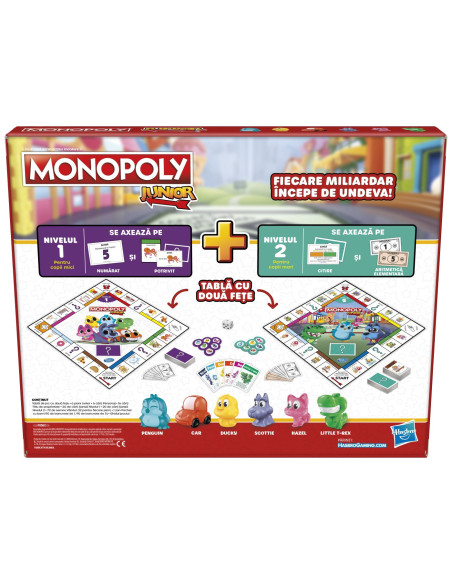 F8562,Monopoly Joc Monopoly Junior Discover