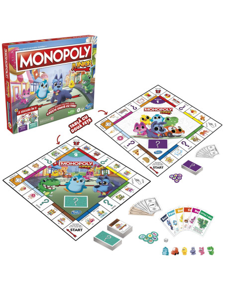 F8562,Monopoly Joc Monopoly Junior Discover