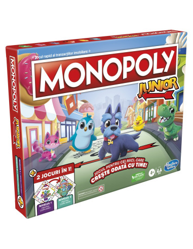 F8562,Monopoly Joc Monopoly Junior Discover