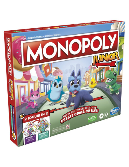 F8562,Monopoly Joc Monopoly Junior Discover