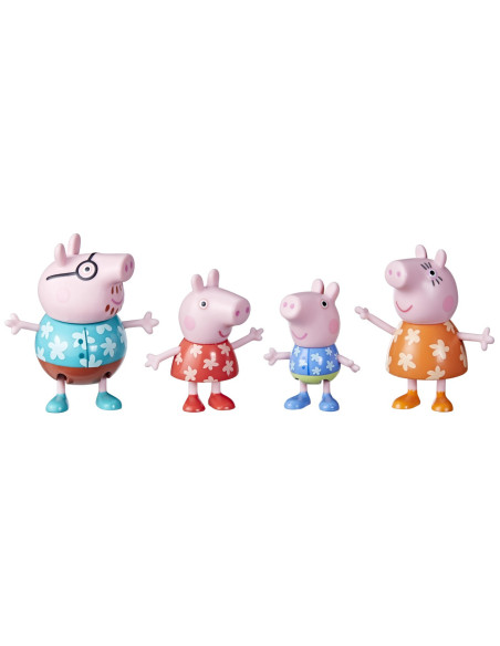 F2171_F8082,Peppa Pig Set Figurine Familia Pig In Vacanta