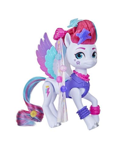 F6349_F6452,My Little Pony Set Figurina Style Of The Day Zipp Storm 14cm