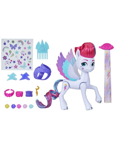 F6349_F6452,My Little Pony Set Figurina Style Of The Day Zipp Storm 14cm