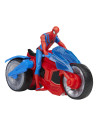 F6899,Spiderman Set Figurina Si Vehicul Web Blast Cycle