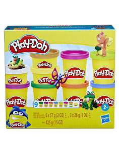F7369,Play-doh Set 9 Cutii Plastelina
