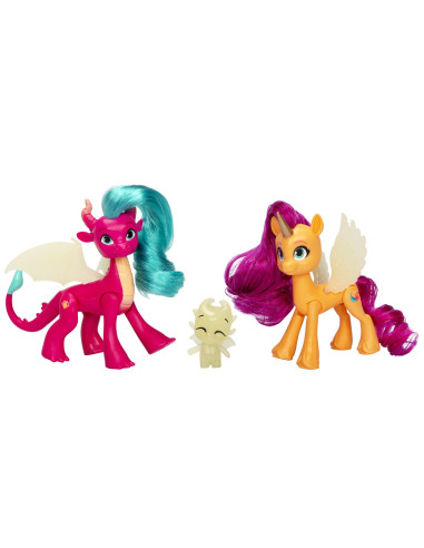 F8702,My Little Pony Set 2 Figurine Dezvaluirea Dragonului