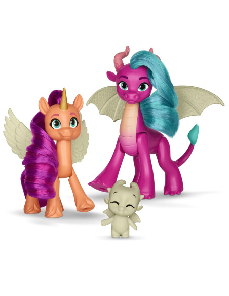 F8702,My Little Pony Set 2 Figurine Dezvaluirea Dragonului