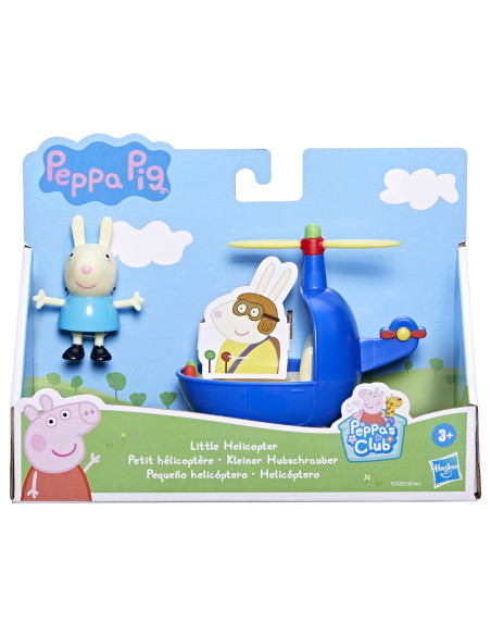 F2185_F2742,Peppa Pig Vehicul Cu Figurina Micul Elicopter